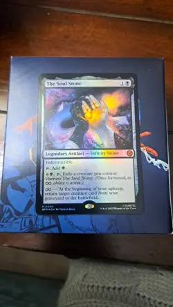 *FOIL* THE SOUL STONE (066) Marvel's Spider-man SPM Magic MTG MINT CARD - Image 1