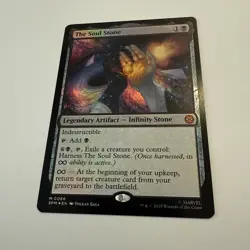 The Soul Stone FOIL 66 Marvel's Spider-Man SPM MTG Mythic Unplayed Mint Infinity - Image 4