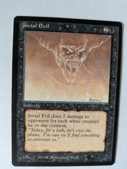 Jovial Evil Legend MTG NM Free shipping with tracking - Image 1