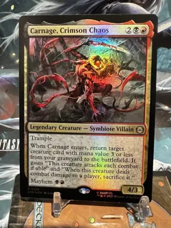MTG | Carnage, Crimson Chaos [Spider-Man] ✨FOIL✨ - Image 1