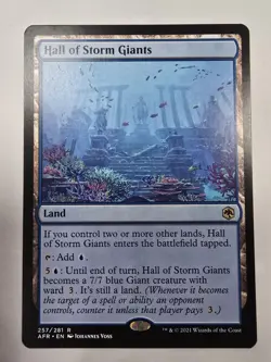 Hall of Storm Giants Adventures in the Forgotten Realms Regular Mtg - Image 1