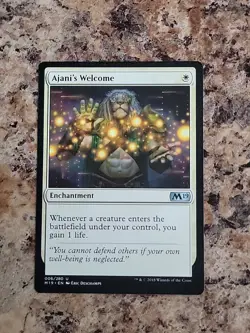Ajani's Welcome #6 (NM) Core Set 2019 M19 Magic MTG Unplayed - Image 1