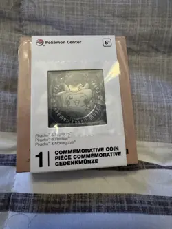 Pokemon Fossil Museum Commemorative Coin: Excavator Pikachu & Tyrantrum - Image 1