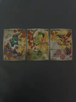 Pokemon First Partner Collection Series 2 2026 Jhoto Gen 2 Starter Set NM/Mint - Image 2