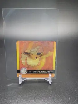 Eevee Flareon 1999 Artbox Pokemon Premier Edition Action Flips #13 - Image 3