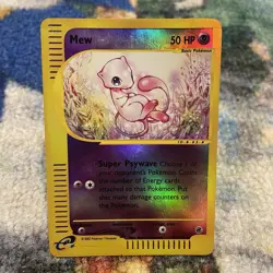 Pokemon Expedition MEW 19/165 Reverse Holo 2002 LP/MP English - Image 1