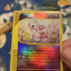 Pokemon Expedition MEW 19/165 Reverse Holo 2002 LP/MP English - Image 4