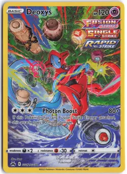Deoxys GG12/GG70 Holo Crown Zenith Galarian Gallery Pokemon NM - Image 1
