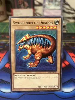 Sword Arm Of Dragon BN01-AE002 Bonus Pack Exclusive AE NM YuGiOh Card (Not WP11) - Image 1