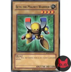 Yugioh Beta The Magnet Warrior RP02-EN090 Reprint NM - Image 1