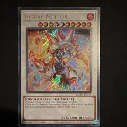 Yu-Gi-Oh! Battles of Legend: Monster Mayhem Jurrac Meteor BLMM-EN150 Secret Rare - Image 1