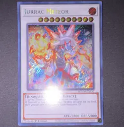 Yu-Gi-Oh! Battles of Legend: Monster Mayhem Jurrac Meteor BLMM-EN150 Secret Rare - Image 2