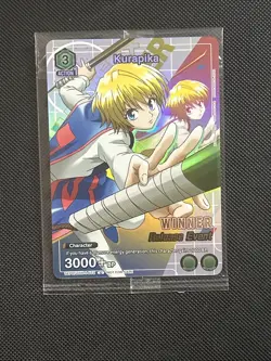 Kurapika Release Event Winner Foil - UEPR /HTR-1-072 NM - Union Arena - Image 1