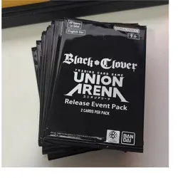 Bandai Union Arena Release Event Pack Black Clover English (x24 packs) - Image 1