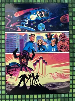 MTG The Coming of Galactus #20/45 Art Card Art Series: Marvel Super Heroes - Image 2