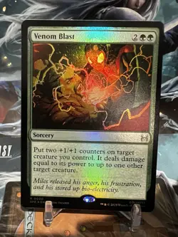 MTG | Venom Blast [Spider-Man] ✨FOIL✨ - Image 1
