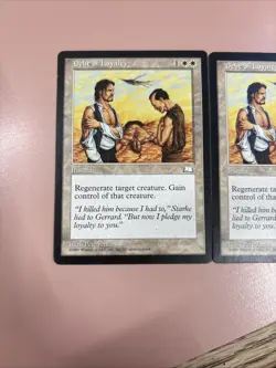 1x Debt of Loyalty NM-LP Weatherlight Regular MTG - Image 1