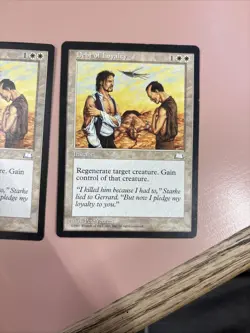 1x Debt of Loyalty NM-LP Weatherlight Regular MTG - Image 2