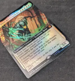 Anti-Venom, Horrifying Healer (Extended Art) FOIL - MTG Magic Spiderman -Crimped - Image 3
