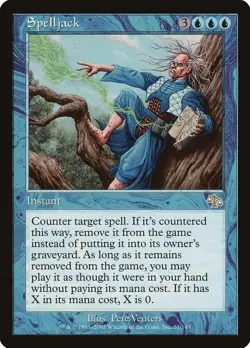 "Spelljack" - Magic The Gathering Card - Judgment - Image 1