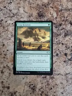 MTG Crop Rotation Double Masters Regular Mint Unplayed Commander EDH - Image 2