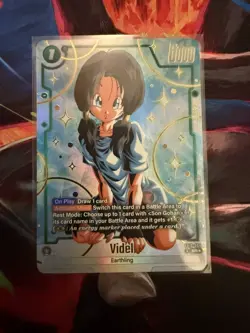 Videl FB10-064 Alternate Art Cross Force Dragon Ball English Card Fusion World - Image 1