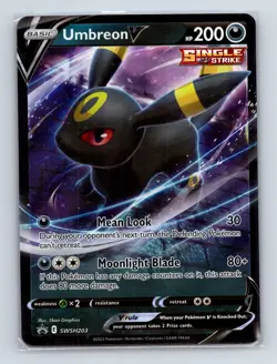 SWSH: Sword & Shield Promo Cards #SWSH203 Umbreon V - Image 1