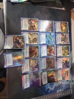 Chaotic Common/rare/super/promo Overworld 17 Card Lot TcG Ccg (00198) - Image 1