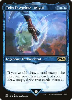 MTG Teferi's Ageless Insight Showcase - Core Set 2021 #294 - Image 1
