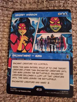 Secret Invasion Borderless Marvel Super Heroes Mtg Nm 0301 - Image 1