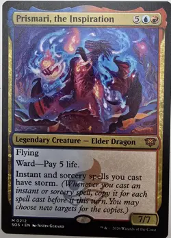 MTG Prismari Storm Commander Deck 🔥 Spell Copy Combo | Izzet EDH Dragon - Image 1
