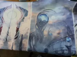 Magic the Gathering Phyrexia all will be one Ultra Pro 6 foot table mat - Image 1