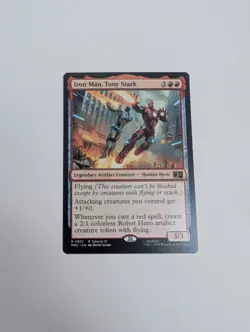 MTG - Iron Man, Tony Stark 0851 - Commander: Marvel Super Heroes NM/M Condition - Image 1