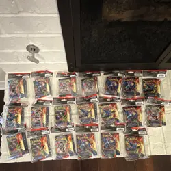 Pokemon Mega Evolution Phantasmal Flames Mini Portfolio + Booster Pack 20 Packs - Image 2