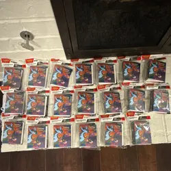 Pokemon Mega Evolution Phantasmal Flames Mini Portfolio + Booster Pack 20 Packs - Image 1