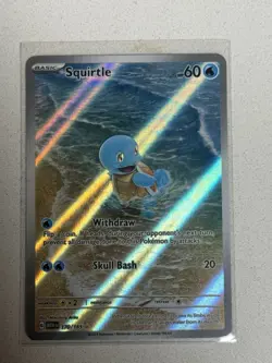 pokemon 151 squirtle 170/165 english Full Art - Image 1