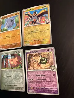Pokemon Journey Together 6 Card Reverse Holo Lot NM - Image 3