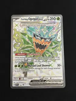 Teal Mask Ogerpon ex 166 Sv: Scarlet & Violet Promo Holo Pokemon TCG - NM - Image 1