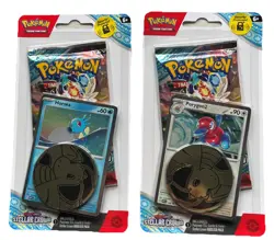 POKEMON TCG STELLAR CROWN CHECKLANE BLISTER PACK ART SET X2 *FACTORY SEALED* - Image 1