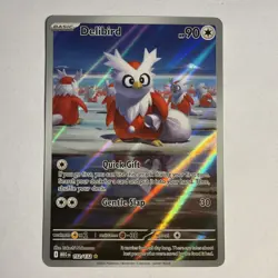 Delibird 152/132 Illustration Rare, Mega Evolution, Full Art Holo, Pokemon TCG - Image 1