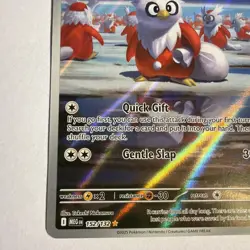 Delibird 152/132 Illustration Rare, Mega Evolution, Full Art Holo, Pokemon TCG - Image 5