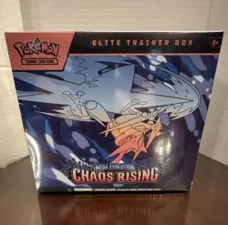Pokemon Mega Evolutions Chaos Rising Elite Trainer Box ETB In Hand Sealed - Image 1