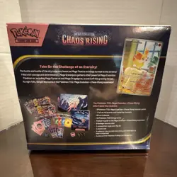 Pokemon Mega Evolutions Chaos Rising Elite Trainer Box ETB In Hand Sealed - Image 2