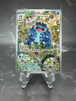 Pokemon Seismitoad 105/086 Black Bolt IR - Image 1