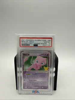 Pokemon Mew ex 88/92 Celebrations: Classic Collection Holo PSA 10 - Image 1