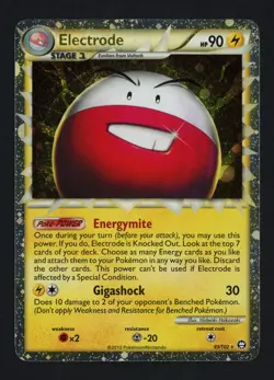 Electrode Prime 93/102 Triumphant Holofoil Ultra Rare Pokemon TCG - Image 1
