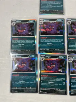Gengar Perfect Order Holo 050/088 Pokemon TCG Lot Of 7 - Image 2