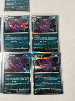Gengar Perfect Order Holo 050/088 Pokemon TCG Lot Of 7 - Image 3