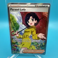 Parasol Lady 238/182 Paradox Rift Full Art Ultra Rare NM Pack Fresh Pokemon TCG - Image 1