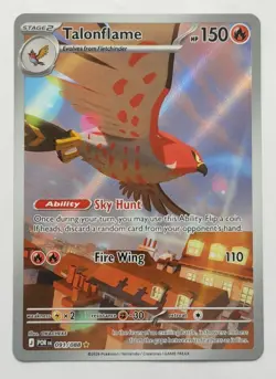 Talonflame 091/088 - Pokemon TCG - Perfect Order Holo Illustration Rare NM - Image 1
